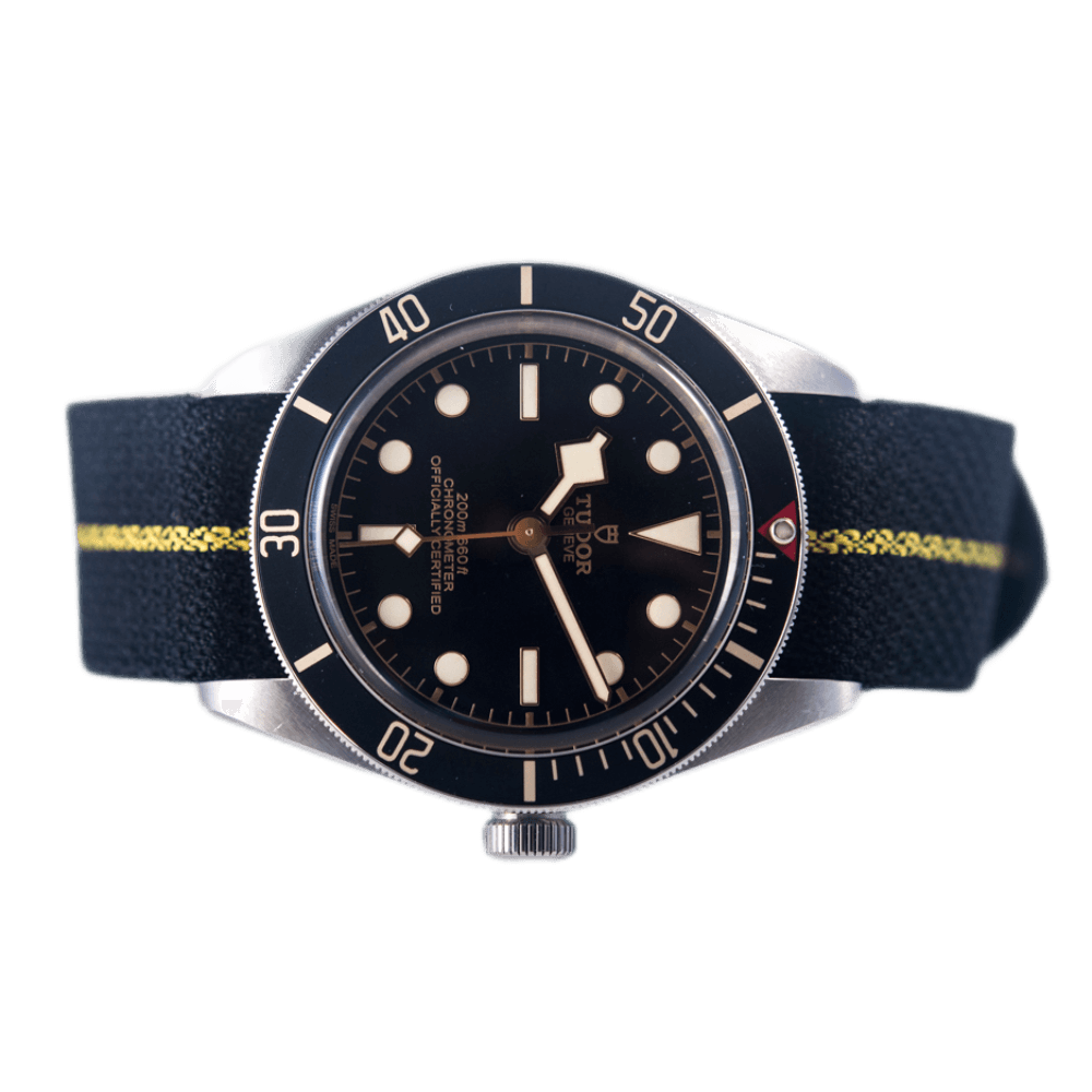 Tudor Black Bay Fifty-Eight Armbanduhr in Edelstahl mit Automatikwerk