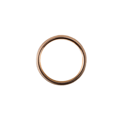Wellendorff Jahresring 2008 Regenbogen in 750 Gelbgold mit Kaltemaille