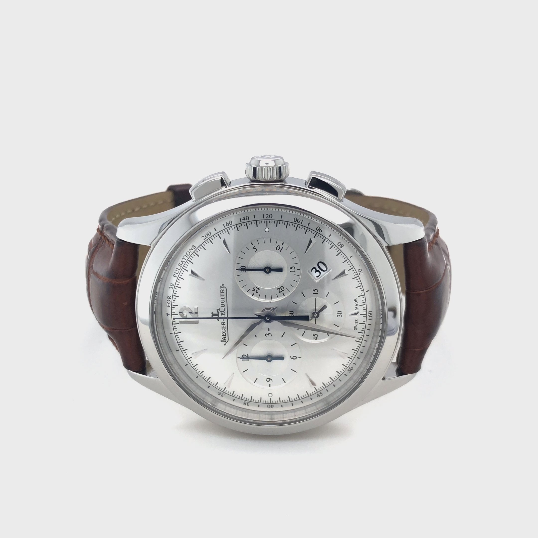 Jaeger Le Coultre Master Chronograph Q1538420 Pre owned Uhren aus Expertenhand Kuhnle Vintage