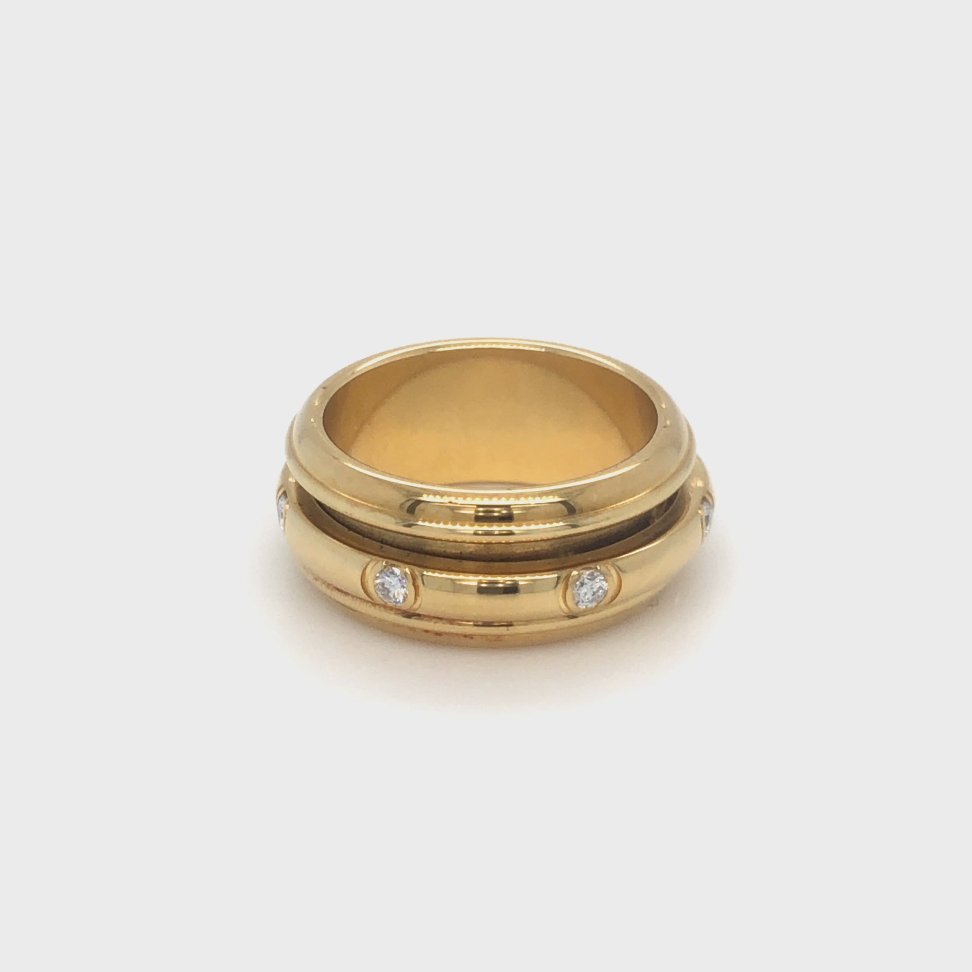 Piaget Possession Ring in 750 Gelbgold mit sieben Brillanten