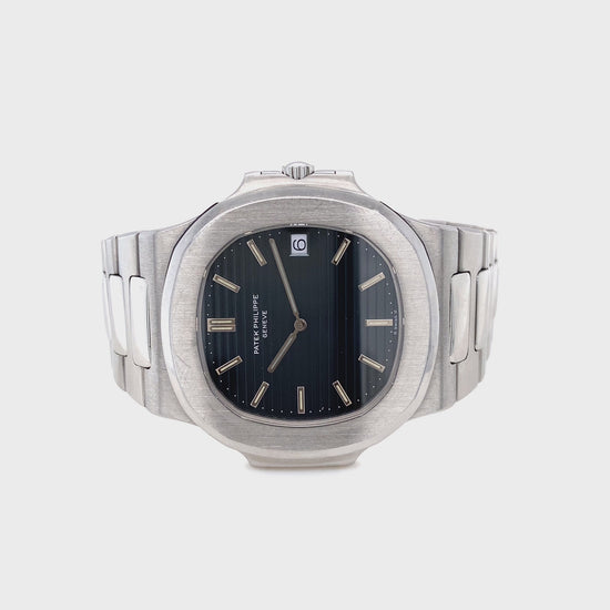 Patek Philippe Nautilus "Jumbo" in Edelstahl mit Automatikwerk