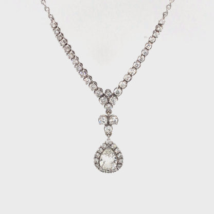 COLLIER DIAMANT-TROPFEN