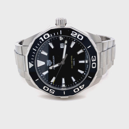 TAG Heuer Aquaracer in Edelstahl mit Quarzwerk
