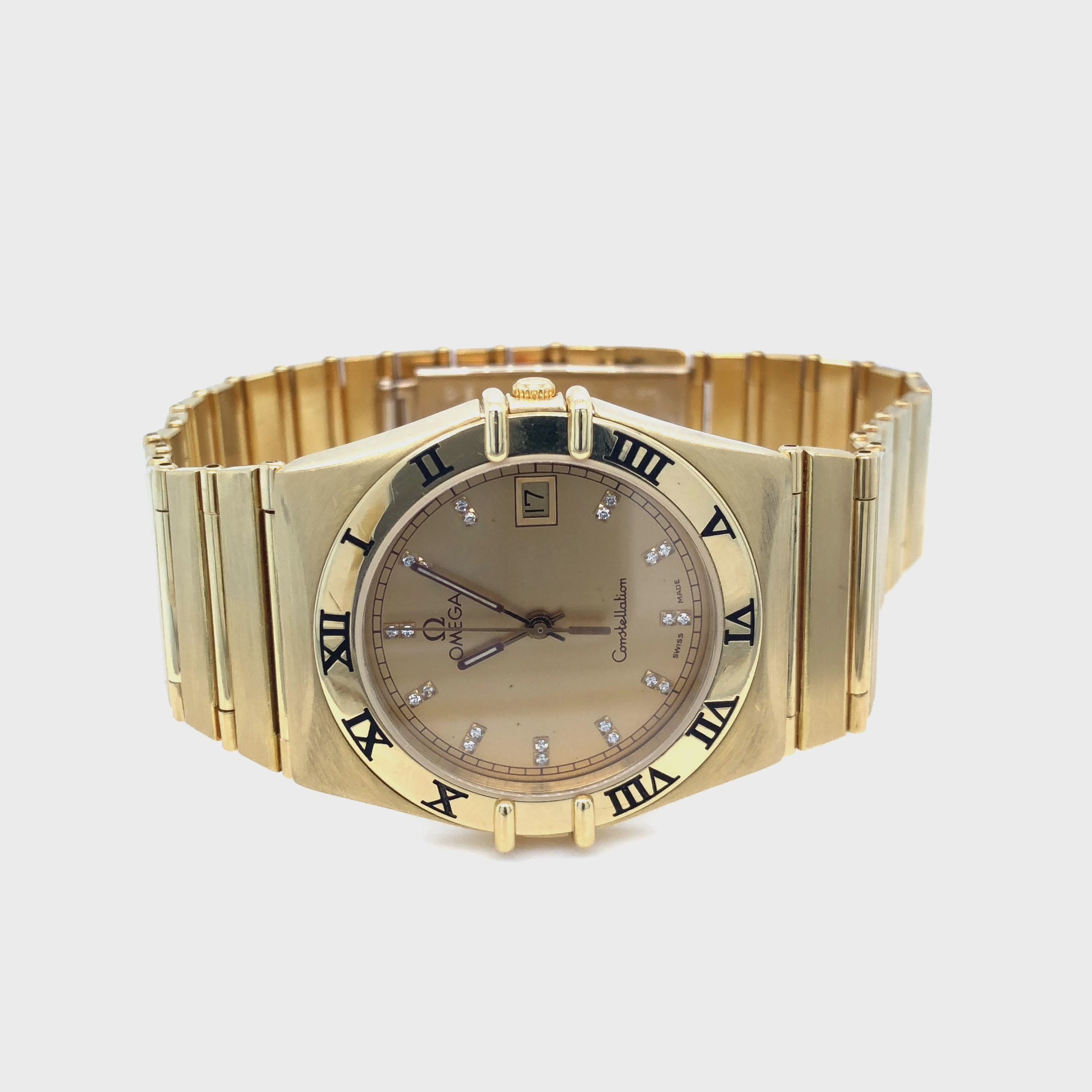 Omega Vintage Constellation Gold 3961080 | Vintage Uhren aus
