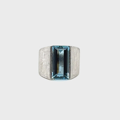 RING AQUAMARIN