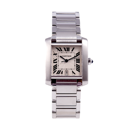 Cartier Tank Francaise Edelstahl