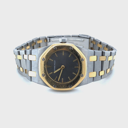 Audemars Piguet Royal Oak Damenuhr in Edelstahl und Gold mit Quarz-Werk