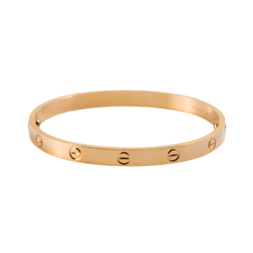 Cartier Love Armreif in 750 Gelbgold inklusive Schraubenzieher.