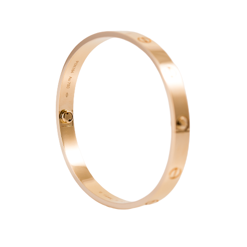 Cartier Love Armreif in 750 Gelbgold inklusive Schraubenzieher.