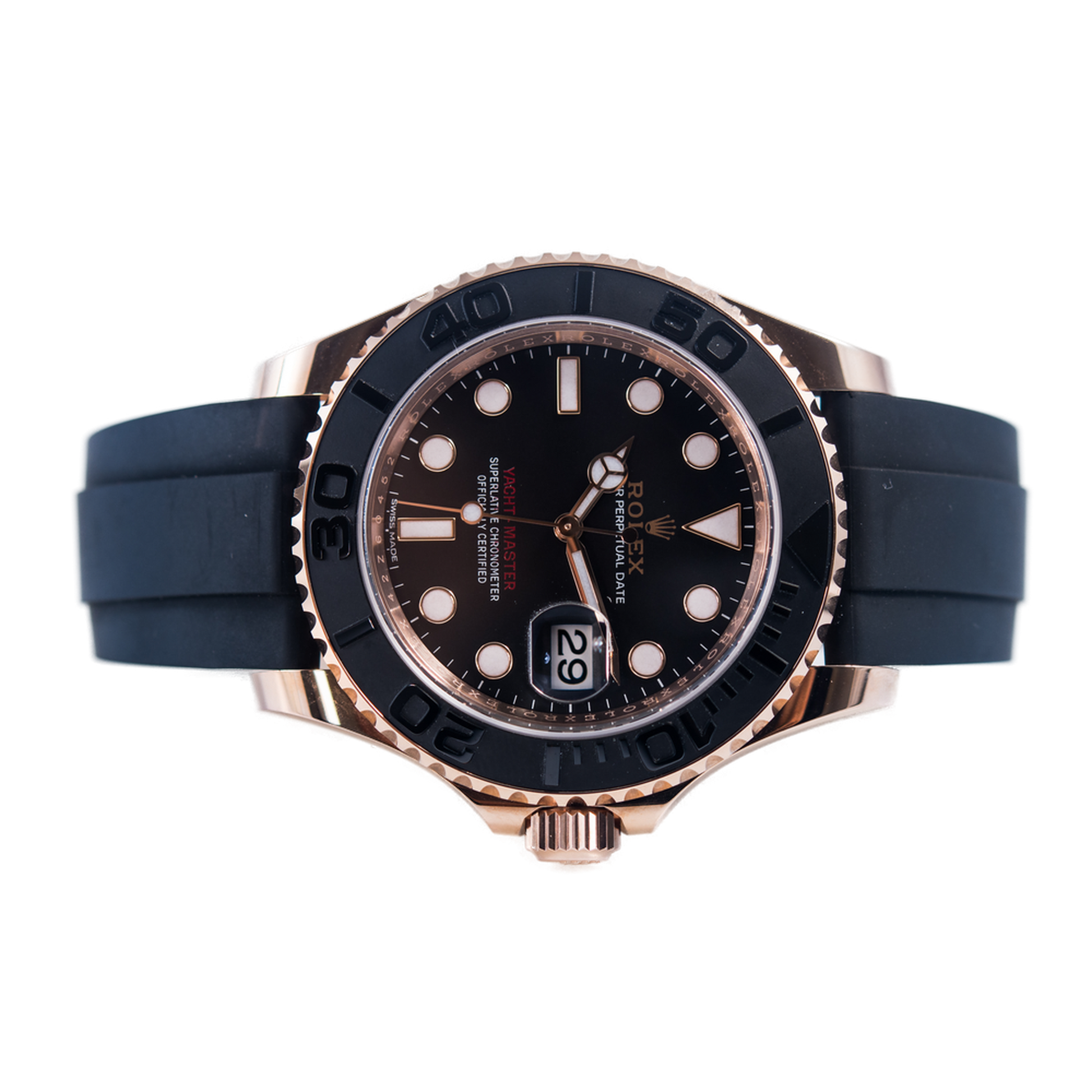 Rolex Oyster Perpetual Yacht-Master 40 in 750 Roségold mit Automatikwerk